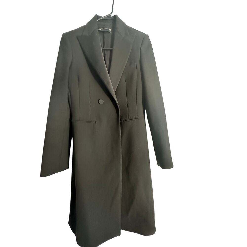 Zara Women's Blazer Coat Black